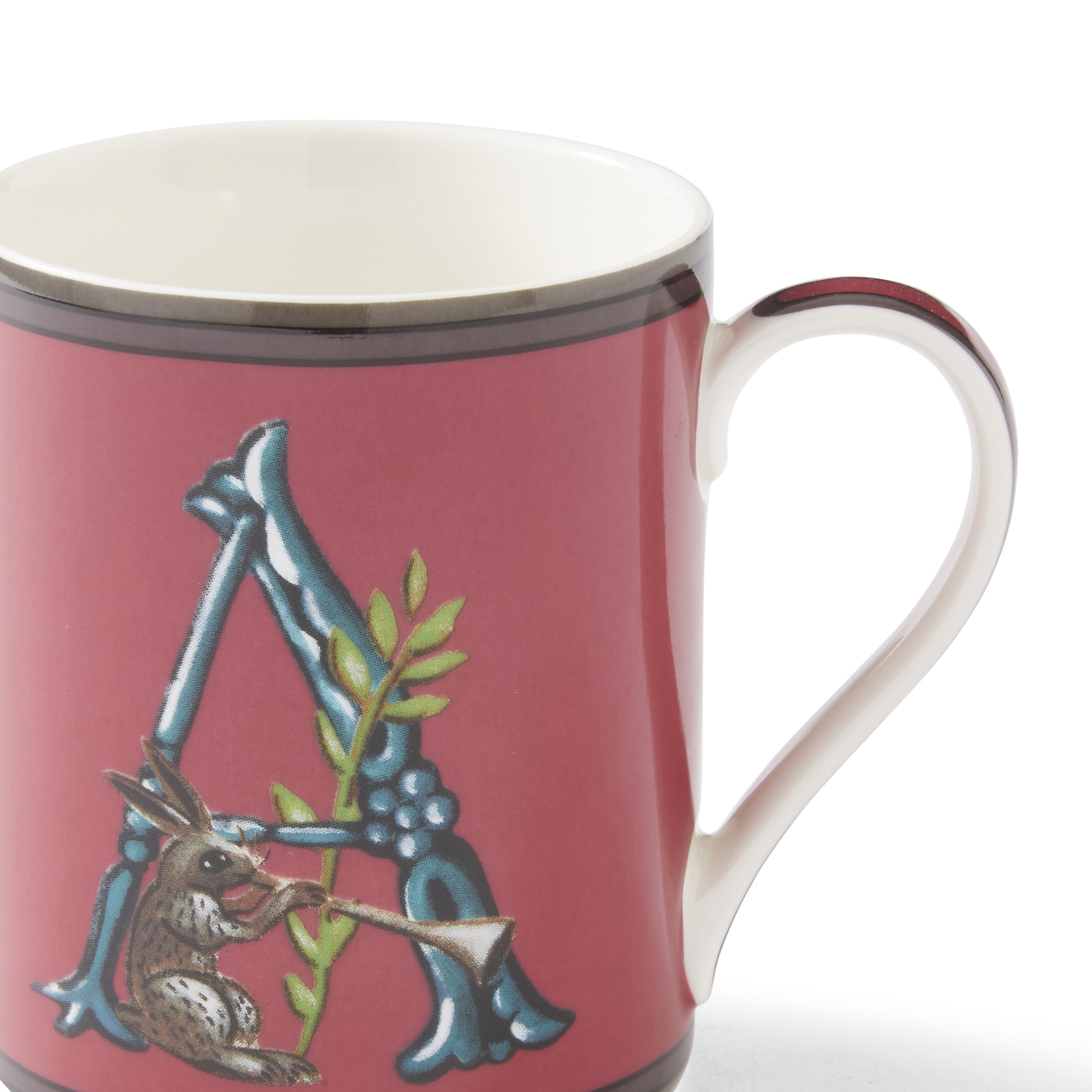 Kit Kemp Alphabet Mug A image number null